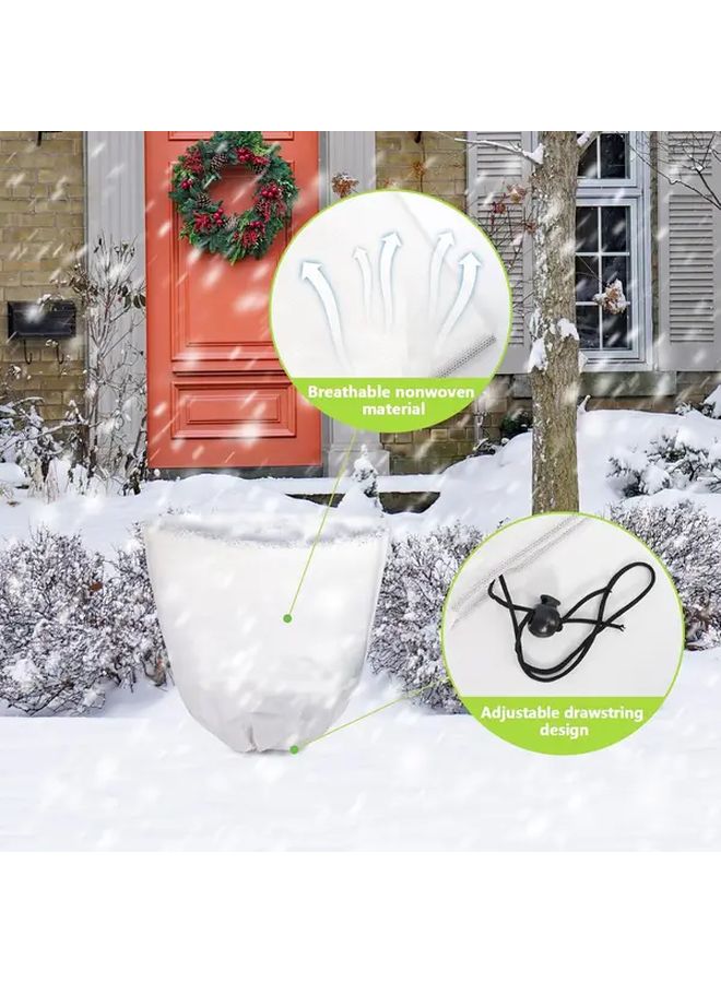 2pcs 70.87x60.63inch Breathable Frost Protection Blankets Outdoor Plant Winter Cover - Image 4